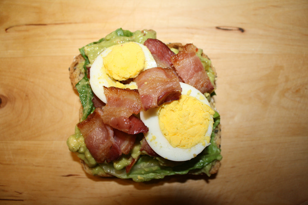 BAE - Bacon, Eggs, Avocado on Toast