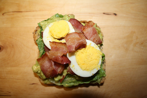 BAE - Bacon, Eggs, Avocado on Toast